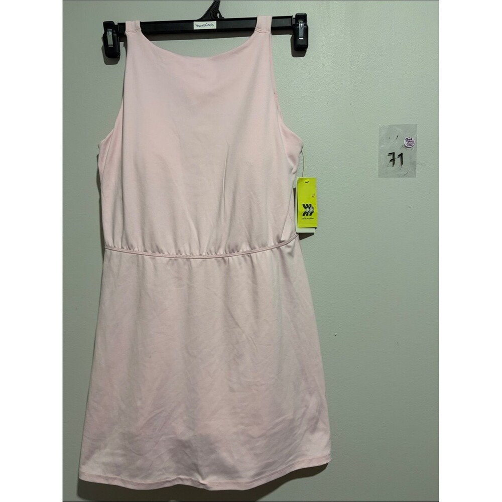 NWT All in Motion Pink High Neck Active Tennis Dress M